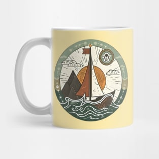 Saga of the Norse: Viking Exploration, Epic Tales, and Anime-Manga Heritage in Vinland Saga Art Mug